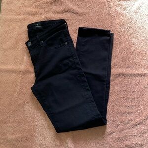 AG Prima Mid-Rise Cigarette Jeans Black 26